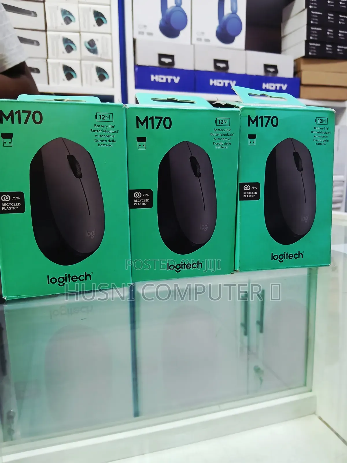 🖱️ Logitech M170 Wireless Mouse
🔹 Reliable 2.4GHz Wireless