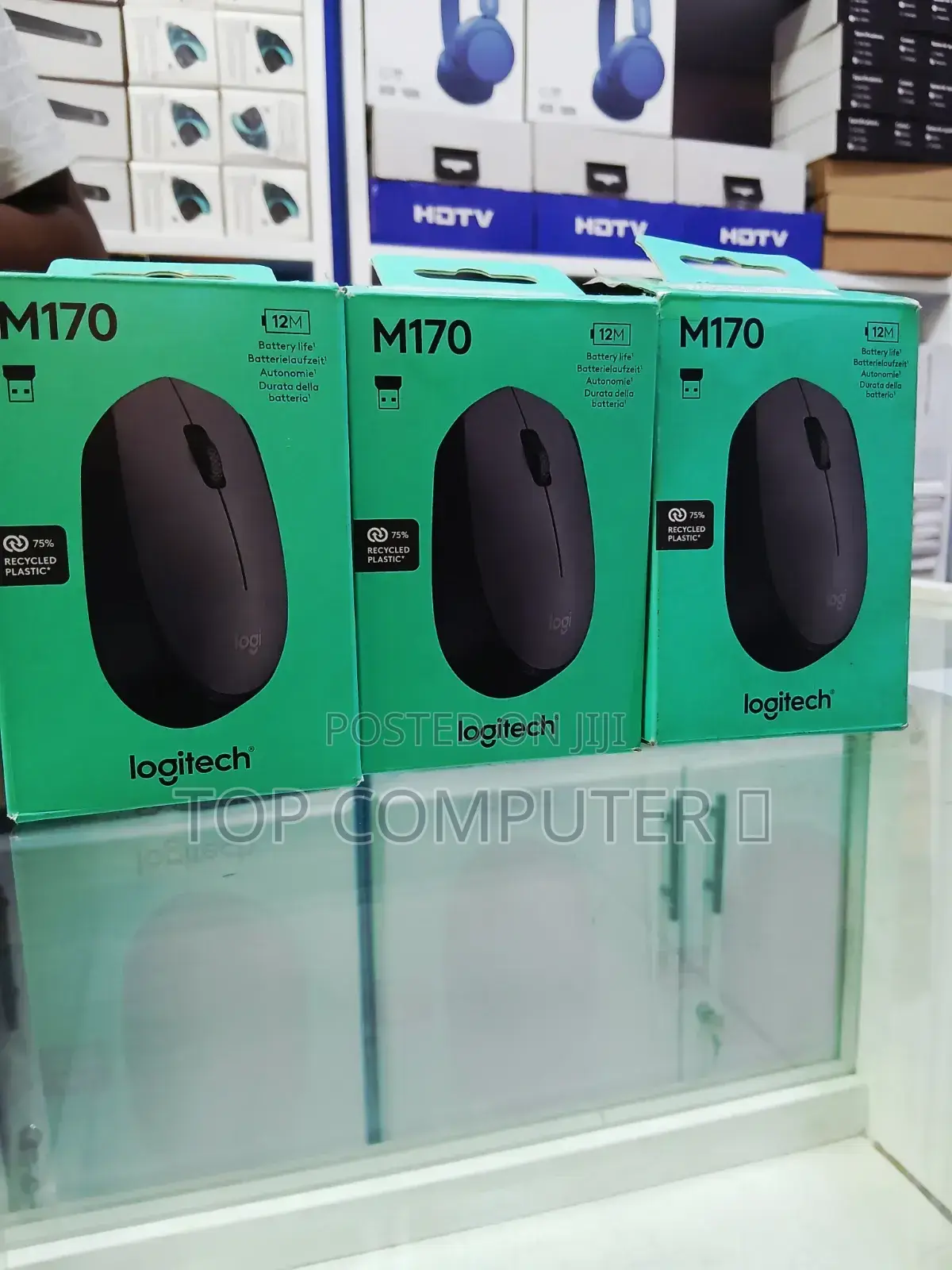 🖱️ Logitech M170 Wireless Mouse
🔹 Reliable 2.4GHz Wireless