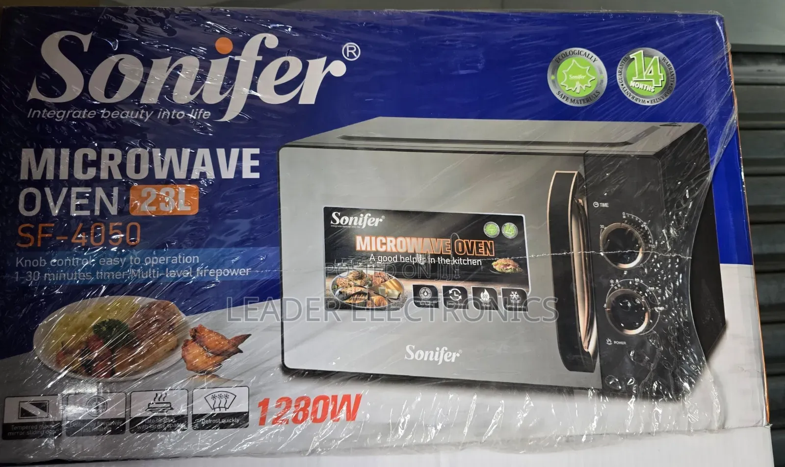 Sonifer Microwave Oven 23 Liter 1280 Watt