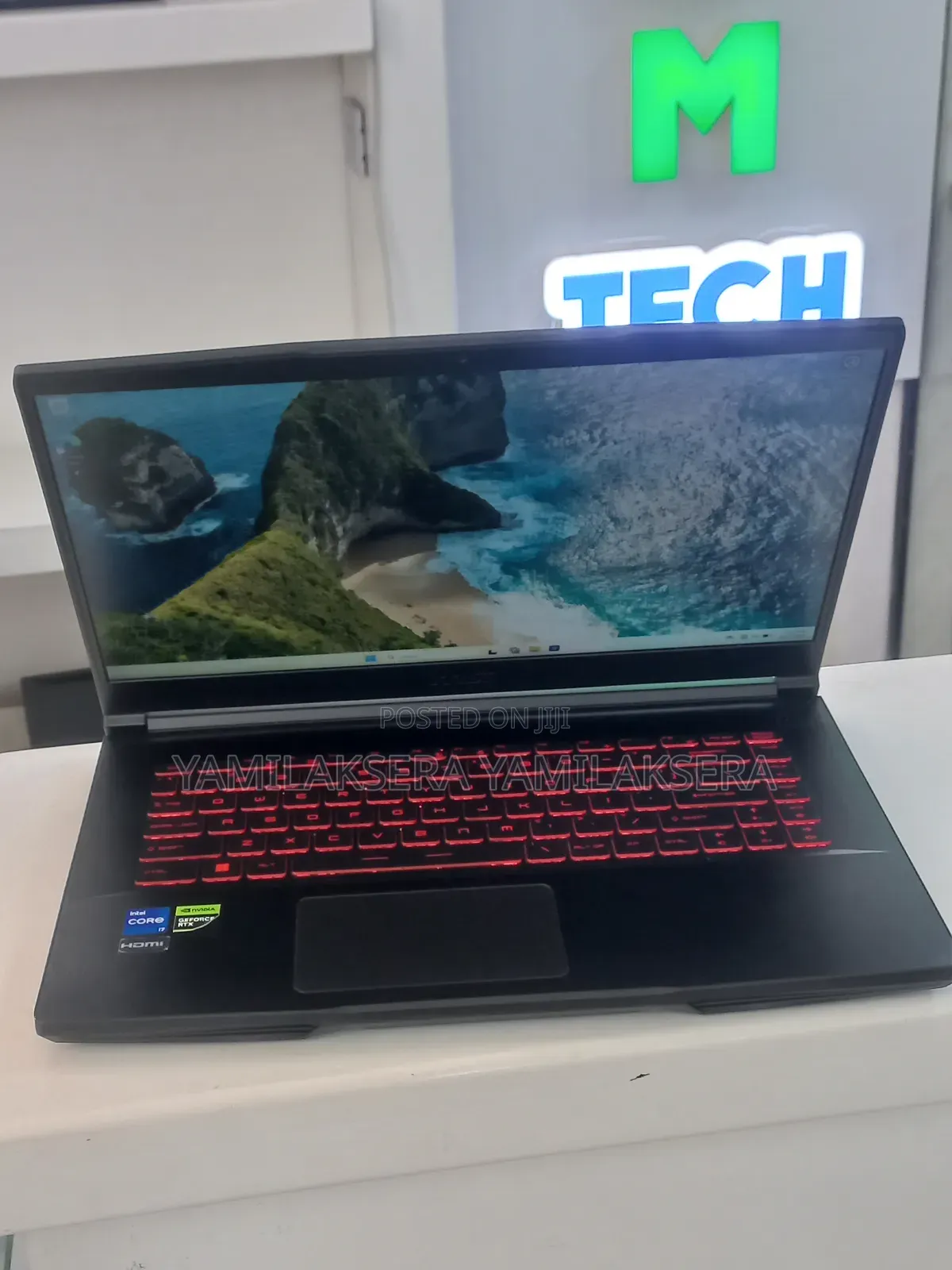 New Laptop MSI GF63 16GB Intel Core i7 SSD 512GB