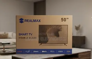 Realmax TV 50" Smart Android Double Glass TV New Arrival 2026
