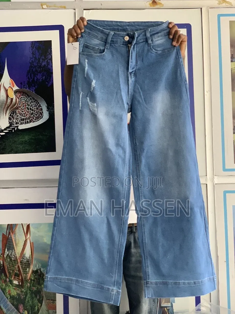 የሴቶች ባጊ Jeans Suri