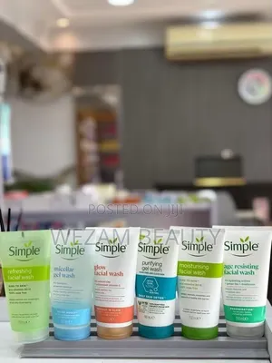 Simple Facial Wash የፊት ማጽጃዎች ለሁሉም የቆዳ ችግሮች
