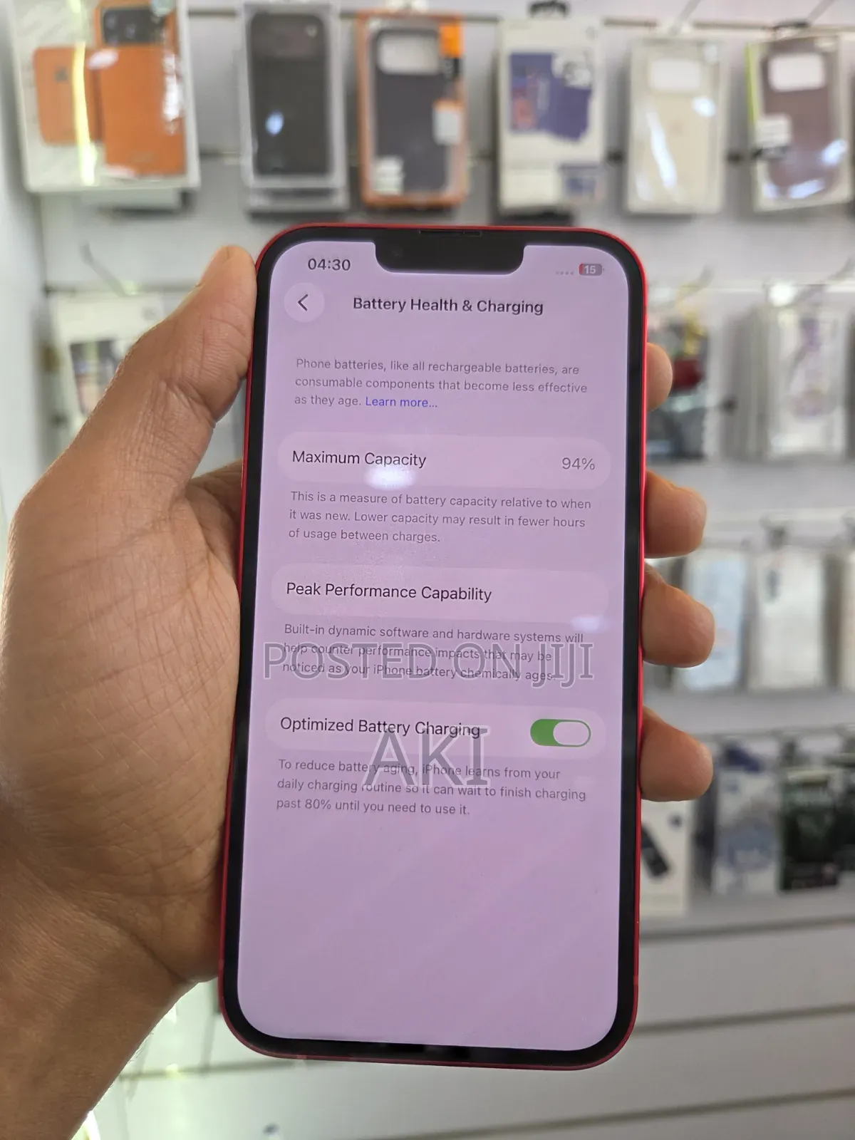 Apple iPhone 13 128 GB Red