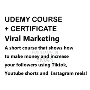 የ Udemy ኮርስ ከነሰርተፍኬት