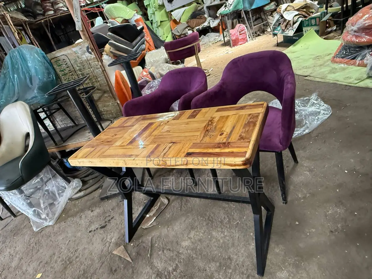 Dining Restaurant Chairs With Tables - Zola Furniture