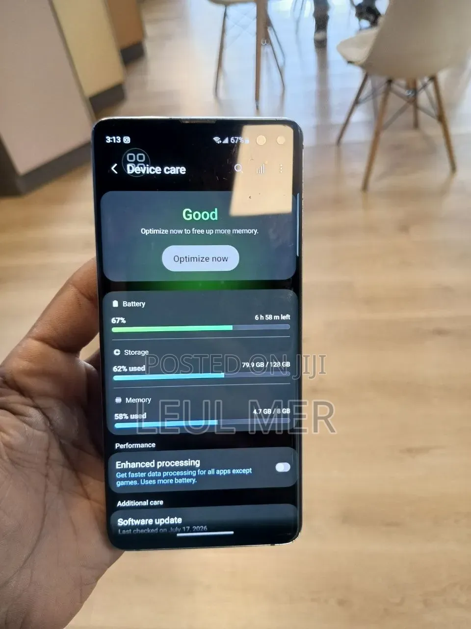 Samsung Galaxy S10 Plus 128 GB Blue