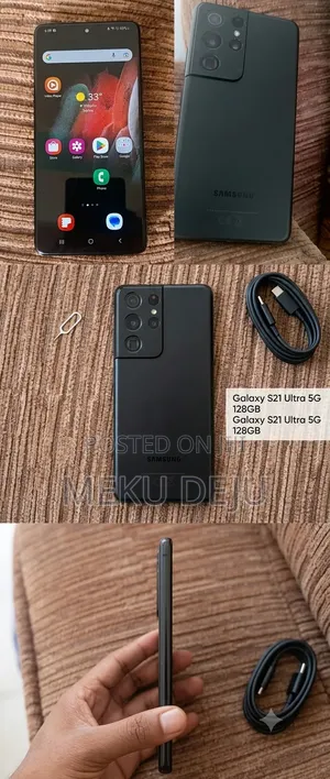 Samsung Galaxy S21 Ultra 5G 128 GB Black