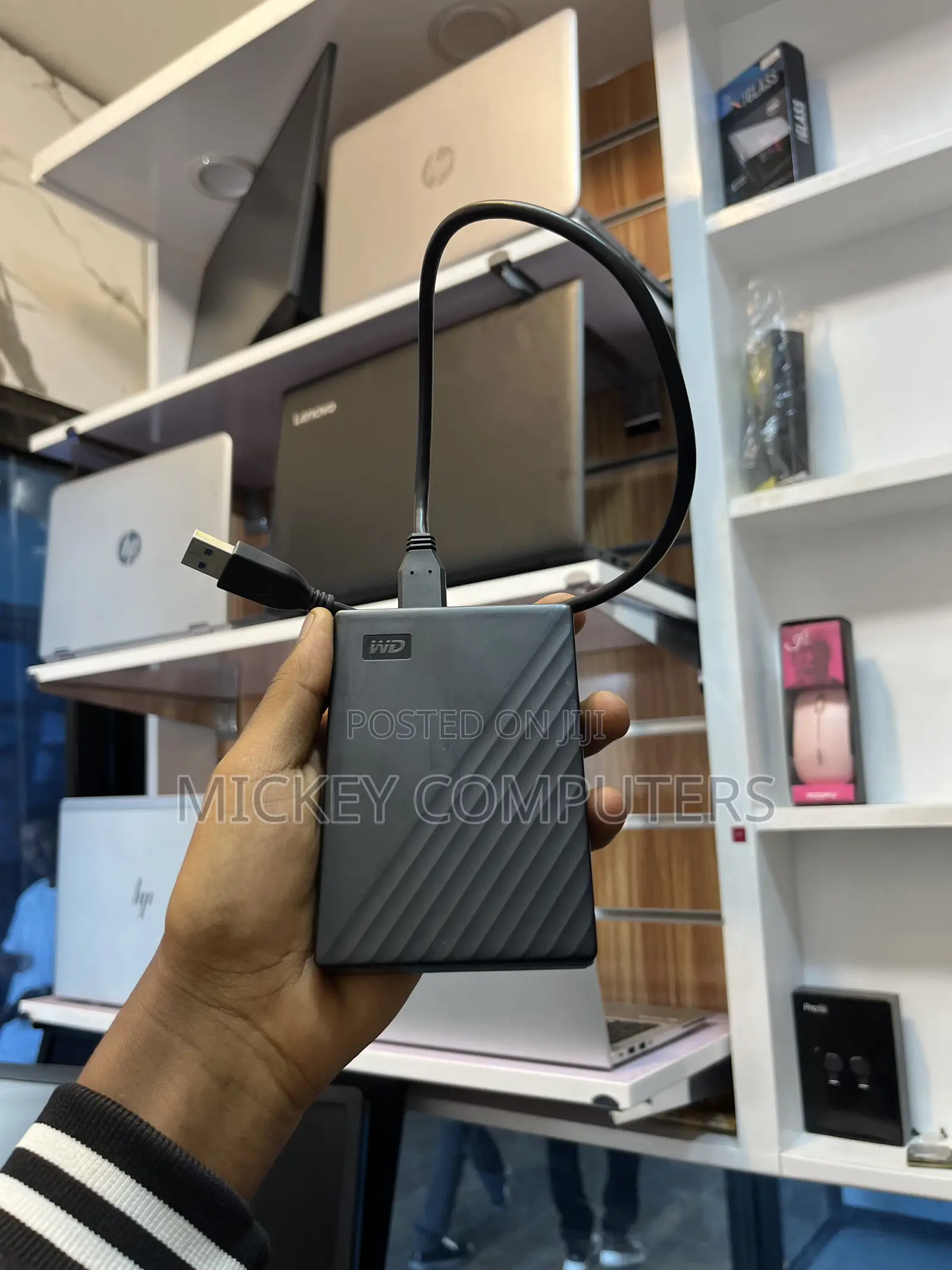 WD My Passport 4TB External Hard Drive