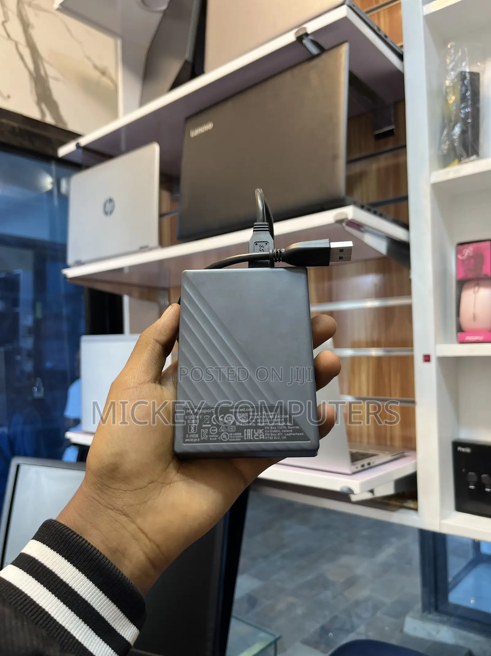 WD My Passport 4TB External Hard Drive