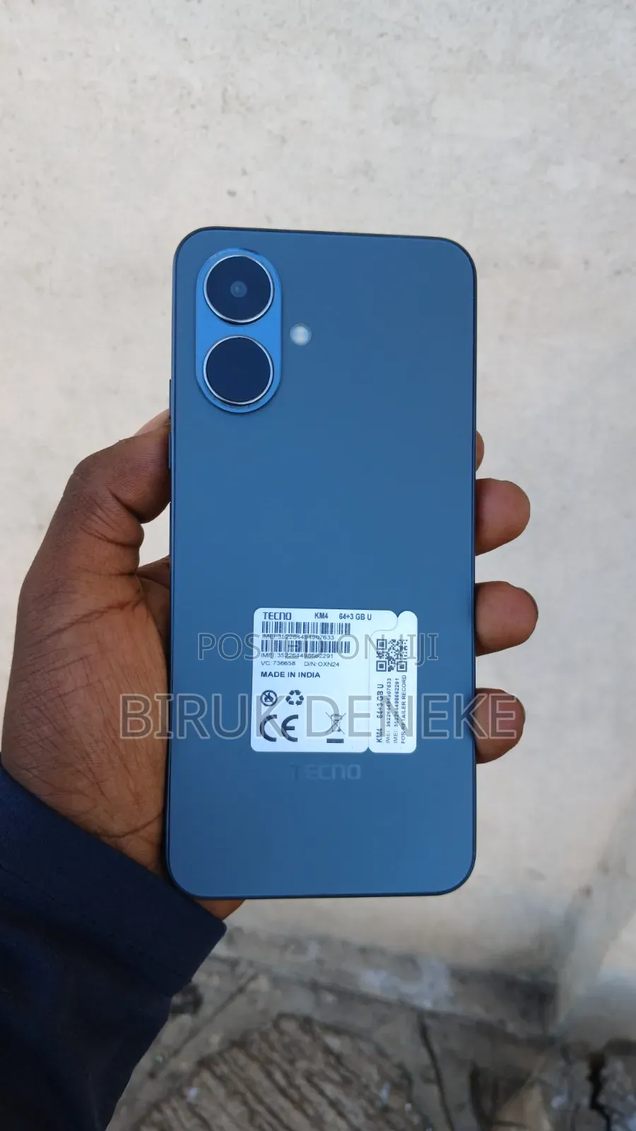 Tecno Pop 10 64 GB Blue