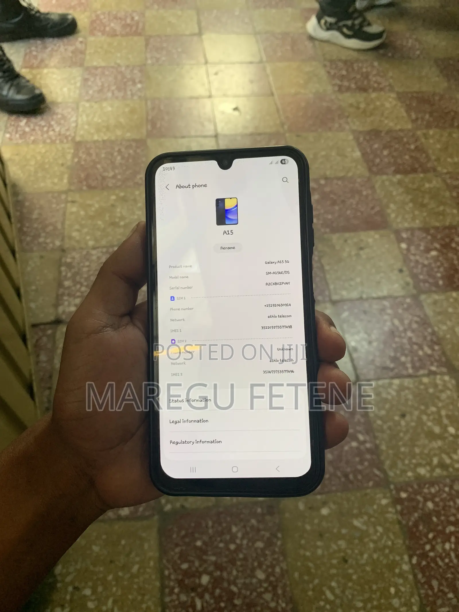 Samsung Galaxy A15 5G 128 GB Blue