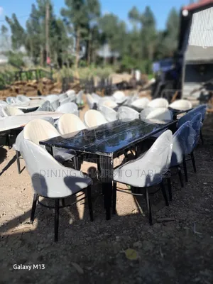 Dining Epoxy Table &Chairs