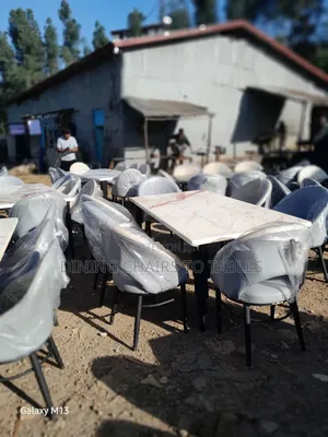 Dining Epoxy Table &Chairs