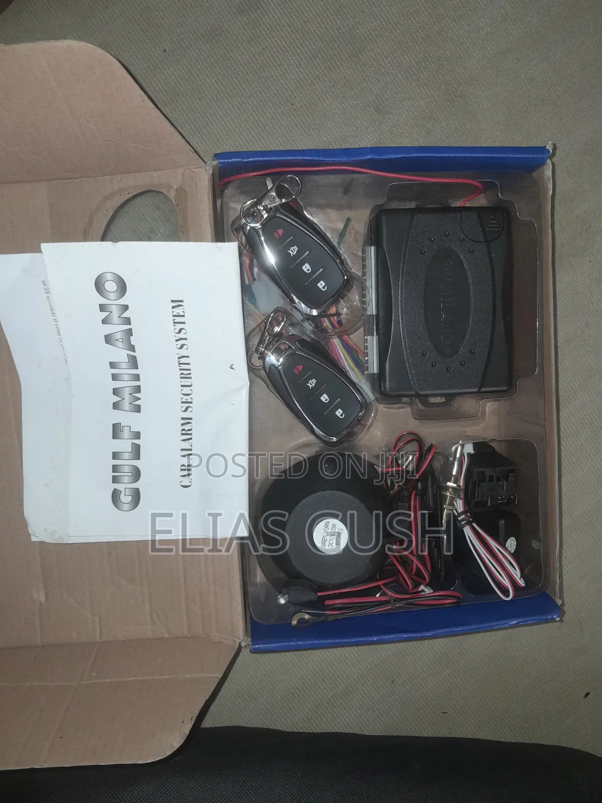 Milano Keyless Car Alarm System