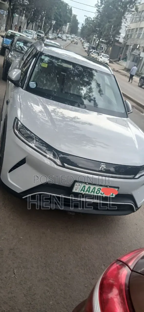 New BYD Yuan Plus 2025 Silver