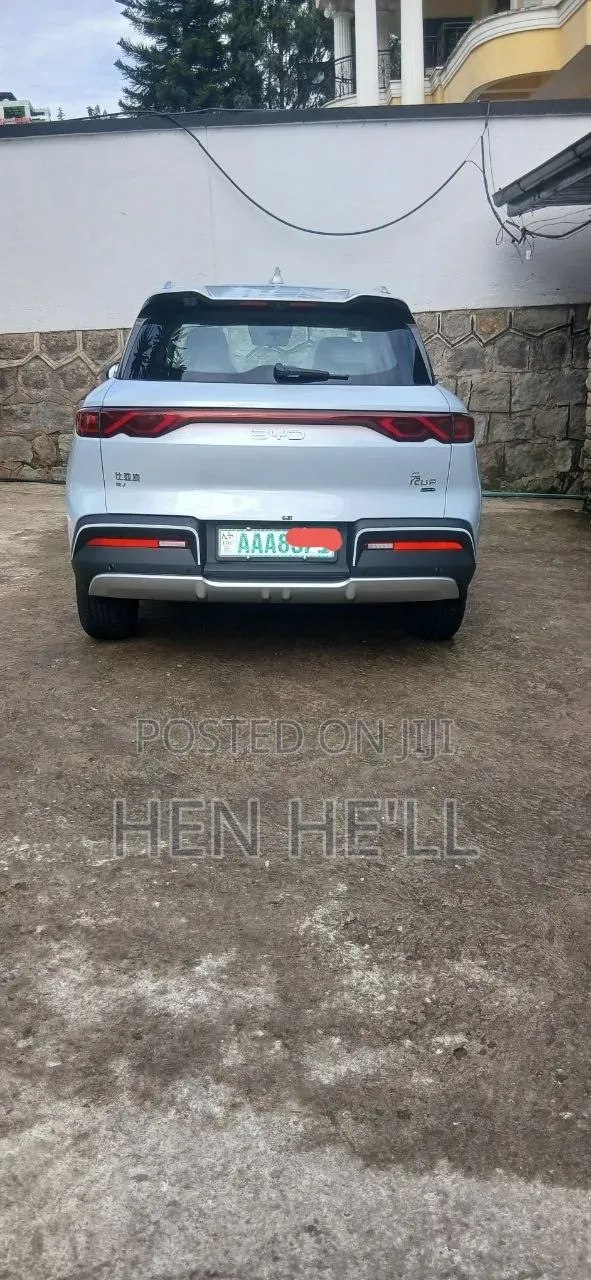 New BYD Yuan Plus 2025 Silver