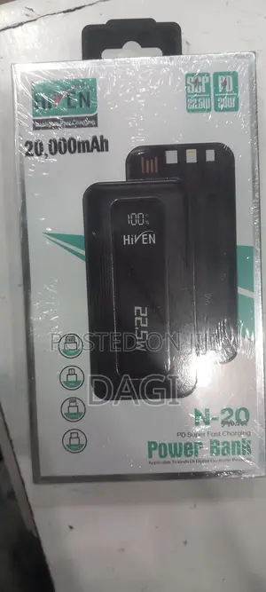 HiVEN N-20 20,000mAh Power Bank