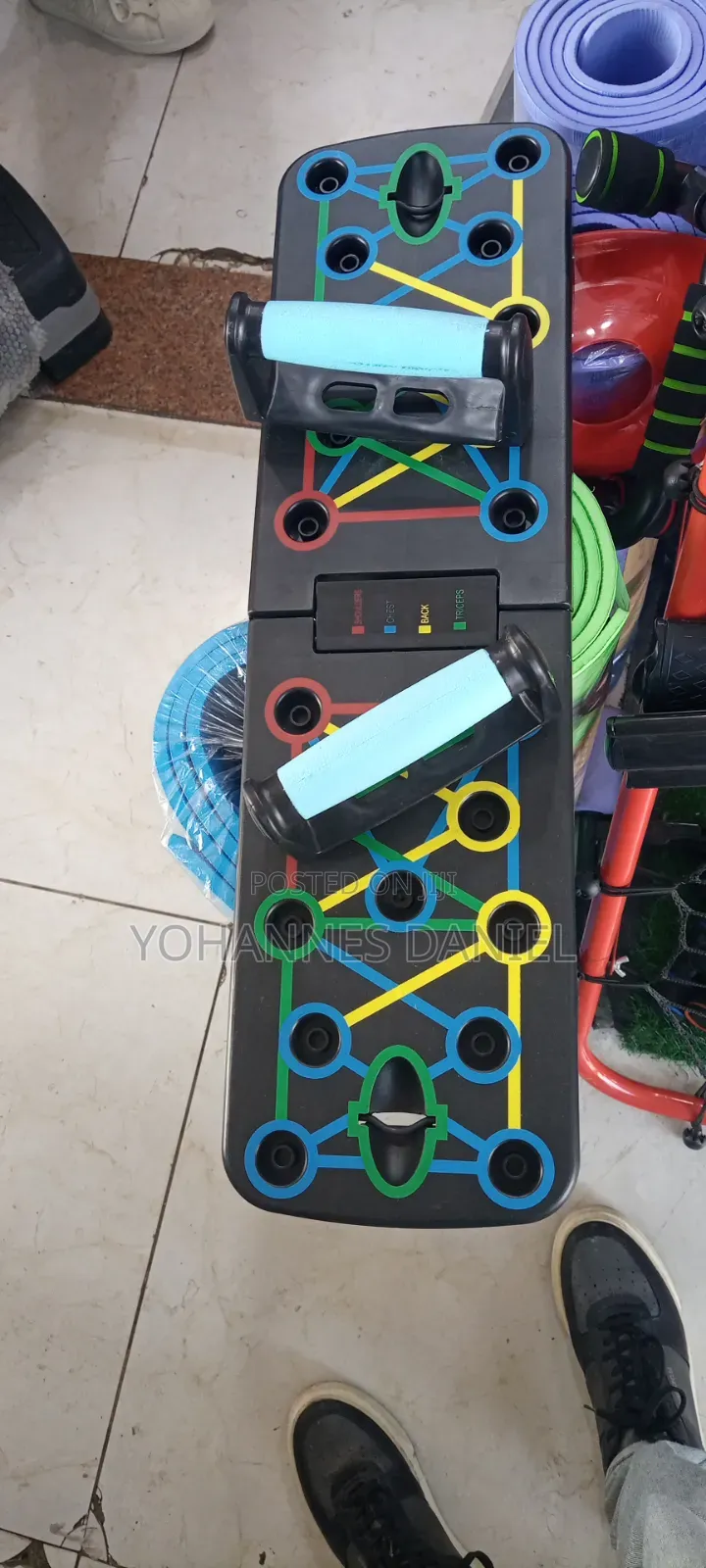Foldable Pushup Baord