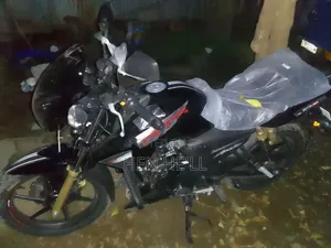 New TVS Apache 180 RTR 2025 Black