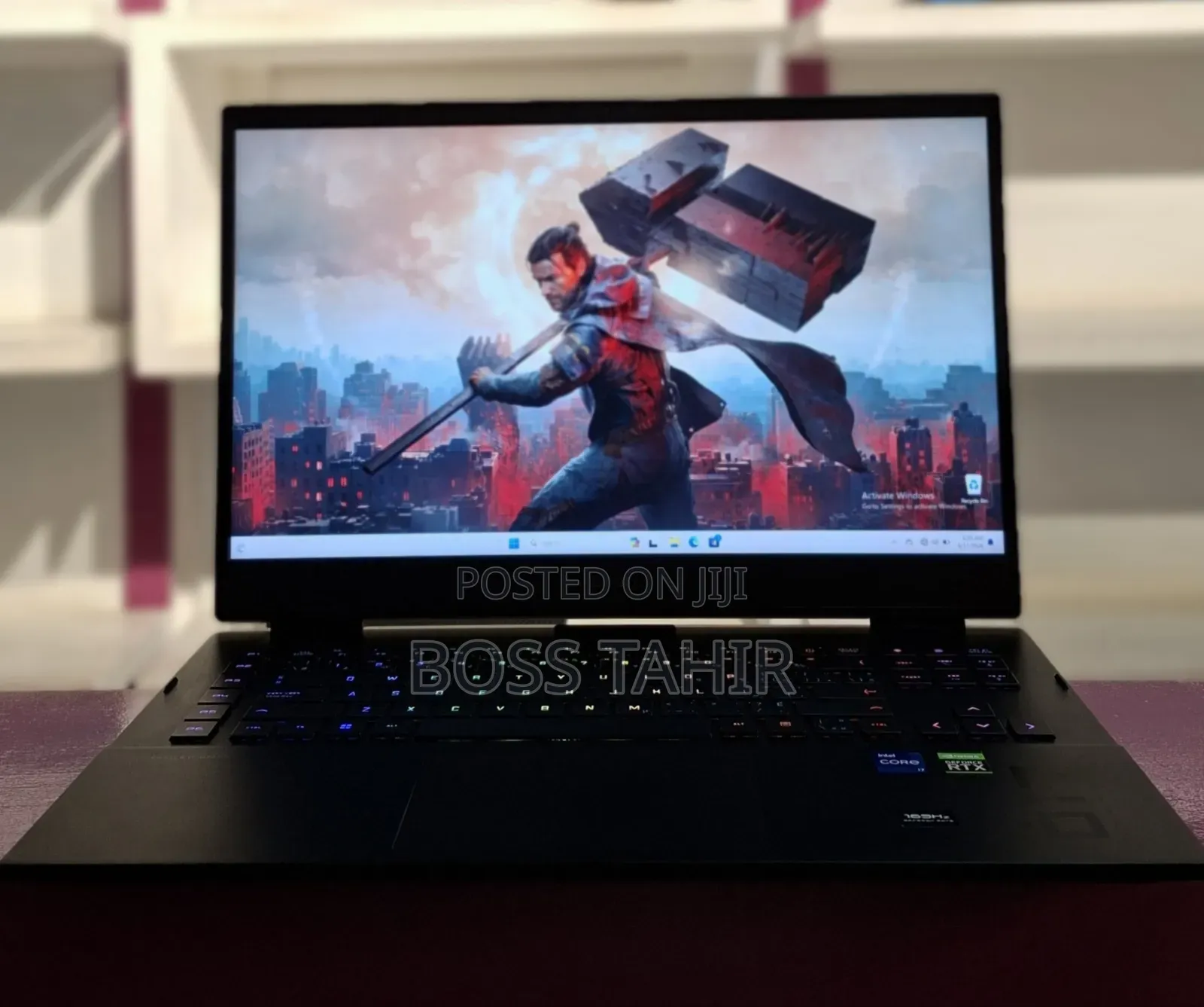 New Laptop HP Omen 17 16GB Intel Core i7 SSD 1T