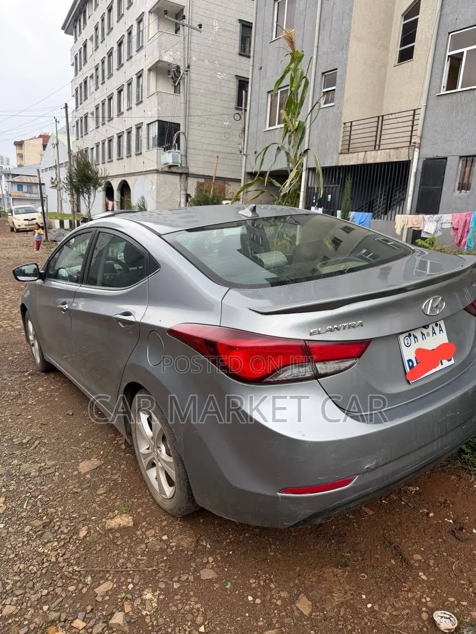 Hyundai Elantra SE 4dr Sedan (1.8L 4cyl 6A) 2015 Gray