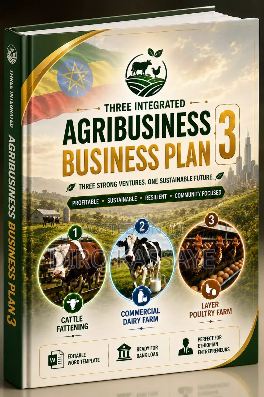 Cattle Fattening, Dairy Farm & Poultry Farm- 3 in 1 Business Plan