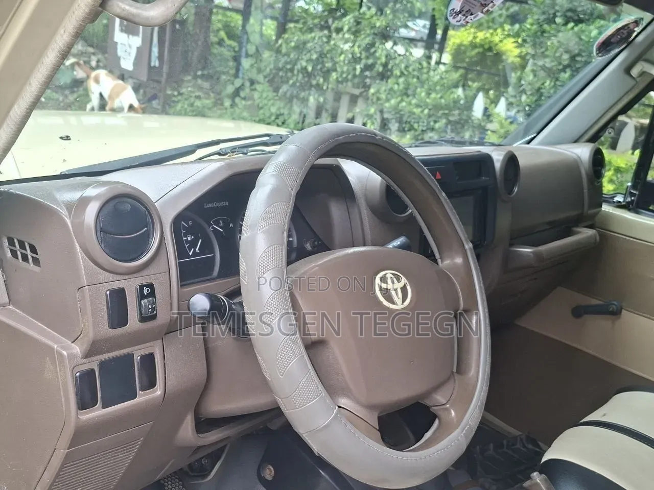 Toyota Land Cruiser 2012 Gold