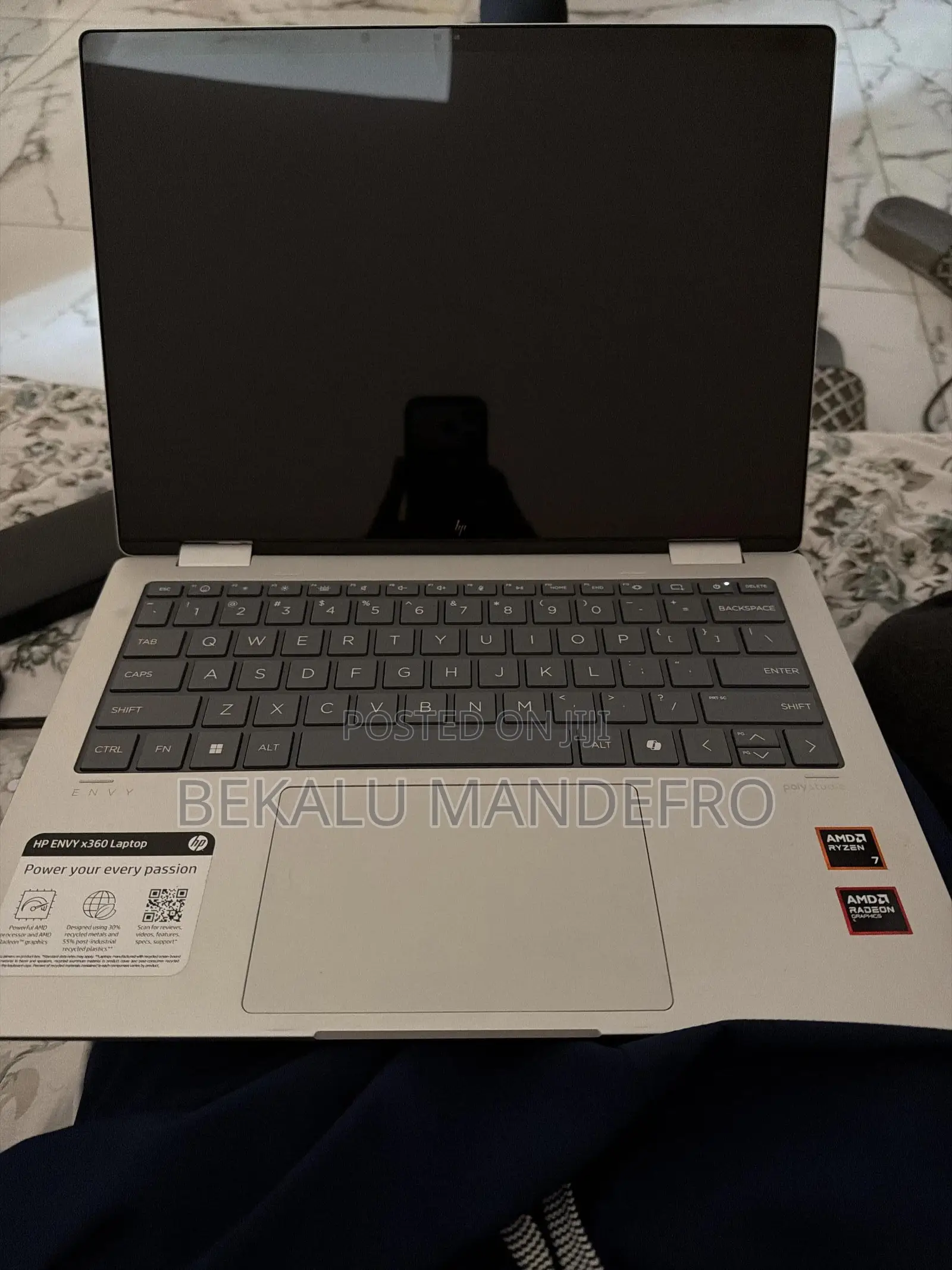 Laptop HP Envy x360 1GB AMD Ryzen 7 SSD 1T