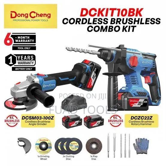 Cordless Rotary Hammer & Grinder 2-in-1