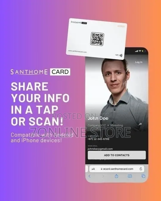 Digital Business NFC Card