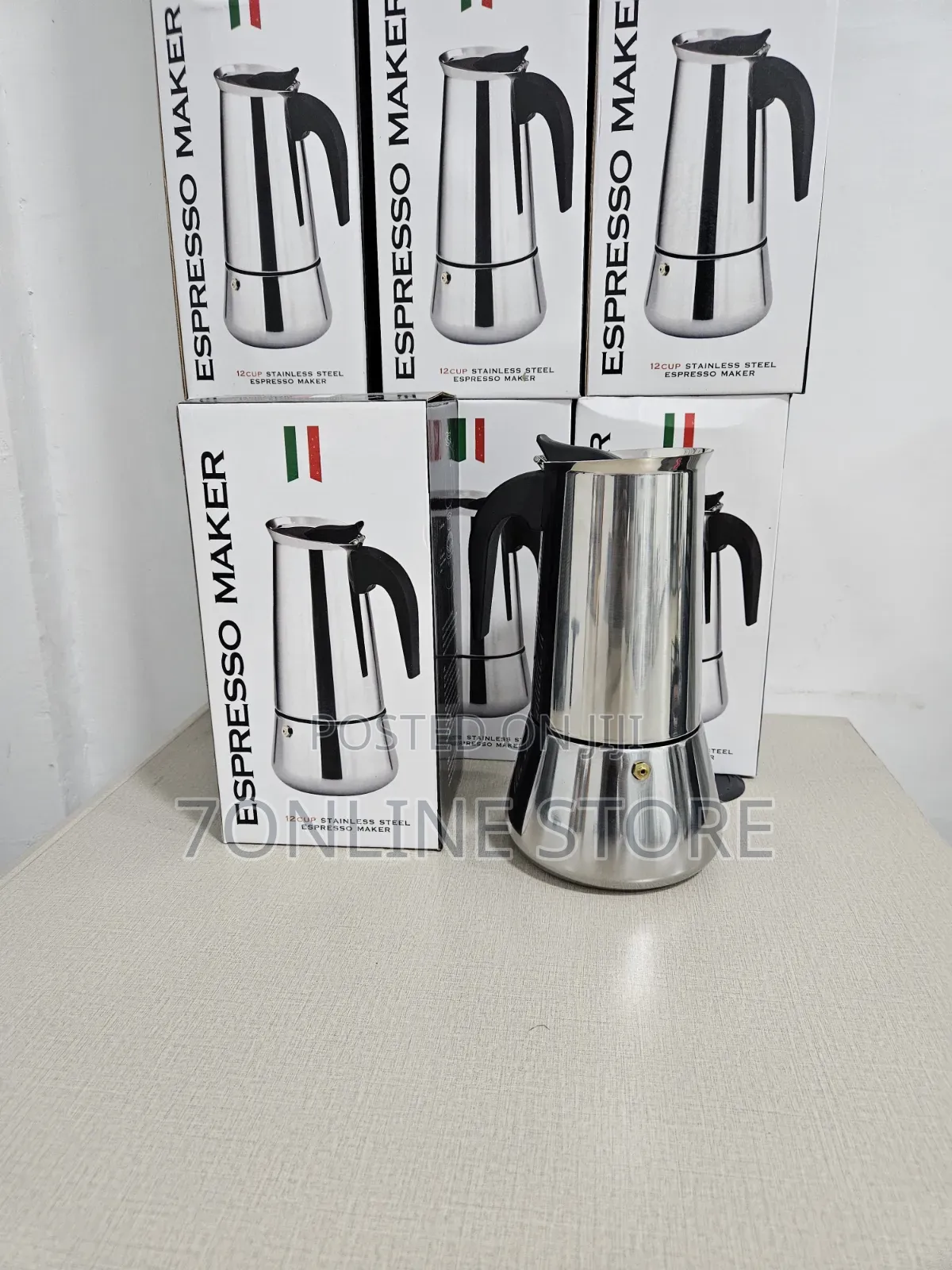 Stainless Steel Espresso Maker