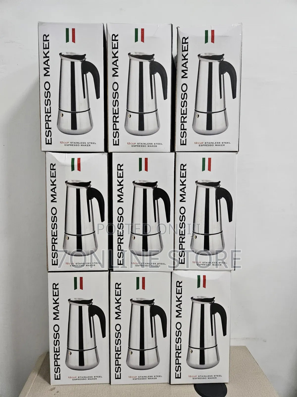 Stainless Steel Espresso Maker