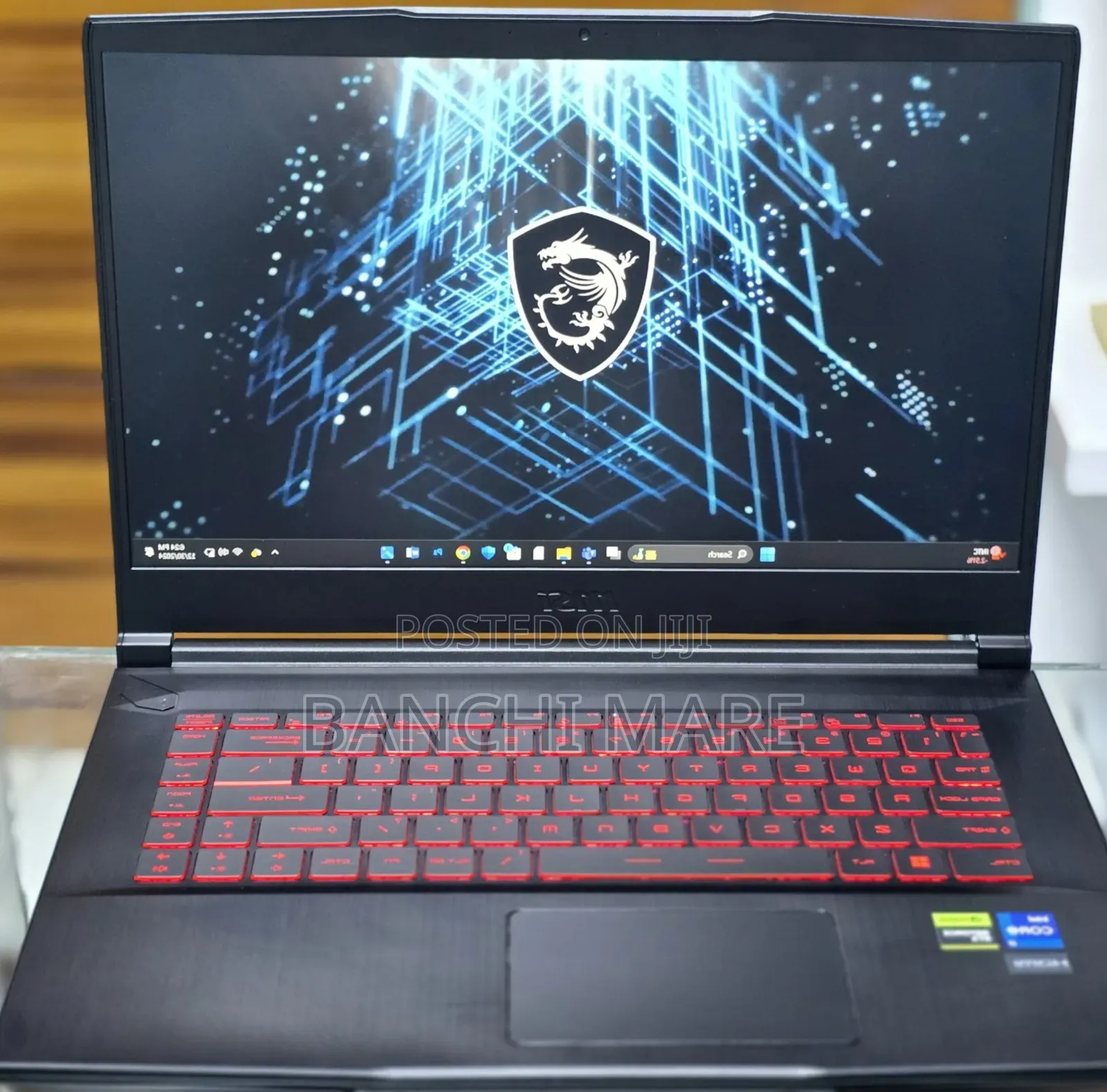 New Laptop MSI GF63 32GB Intel Core i7 SSD 1T