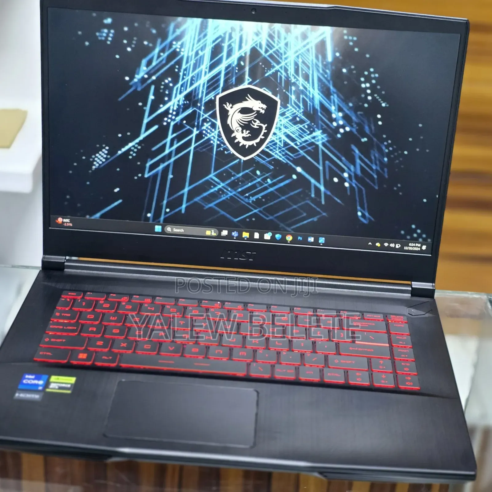 New Laptop MSI GF63 32GB Intel Core i7 SSD 1T