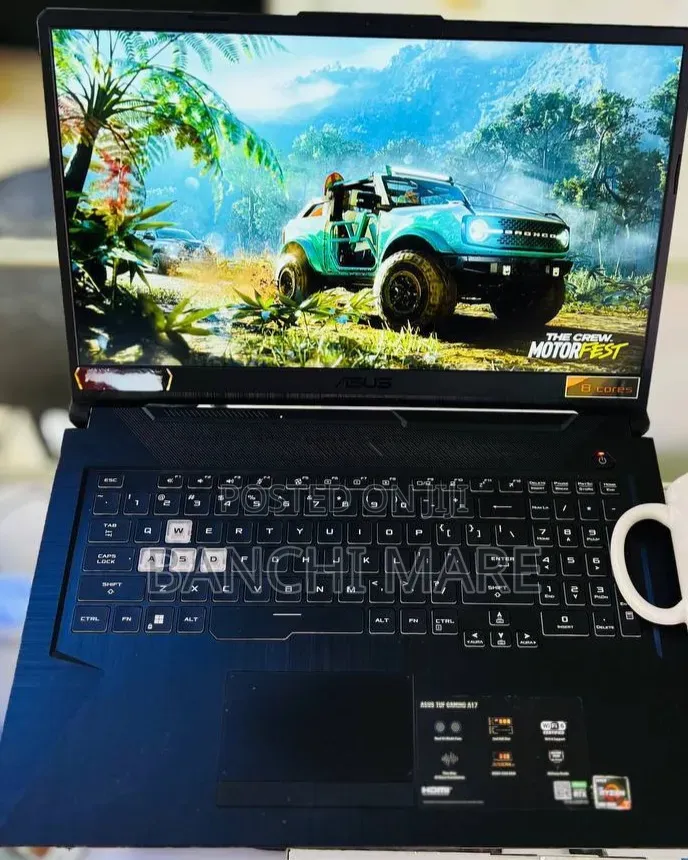 New Laptop Asus TUF Gaming A17 16GB AMD Ryzen 7 SSD 512GB