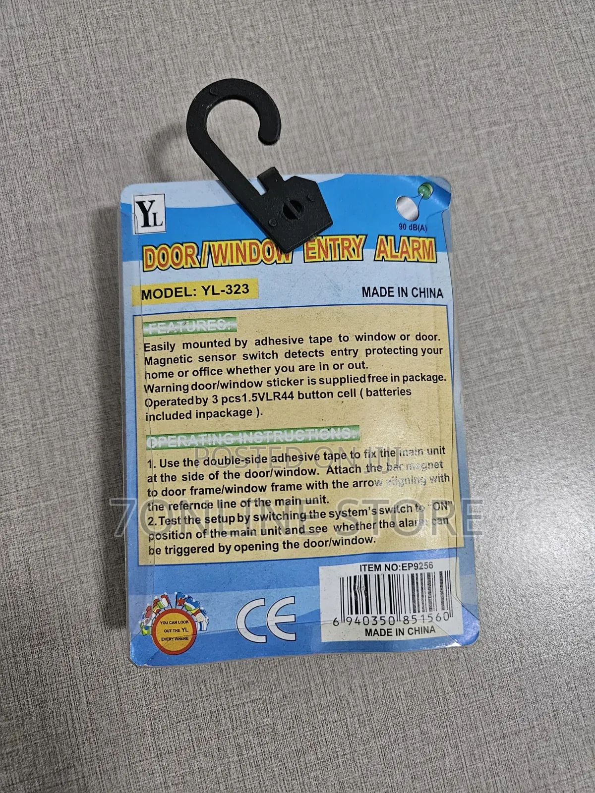 Wireless Door/Window Entry Alarm
