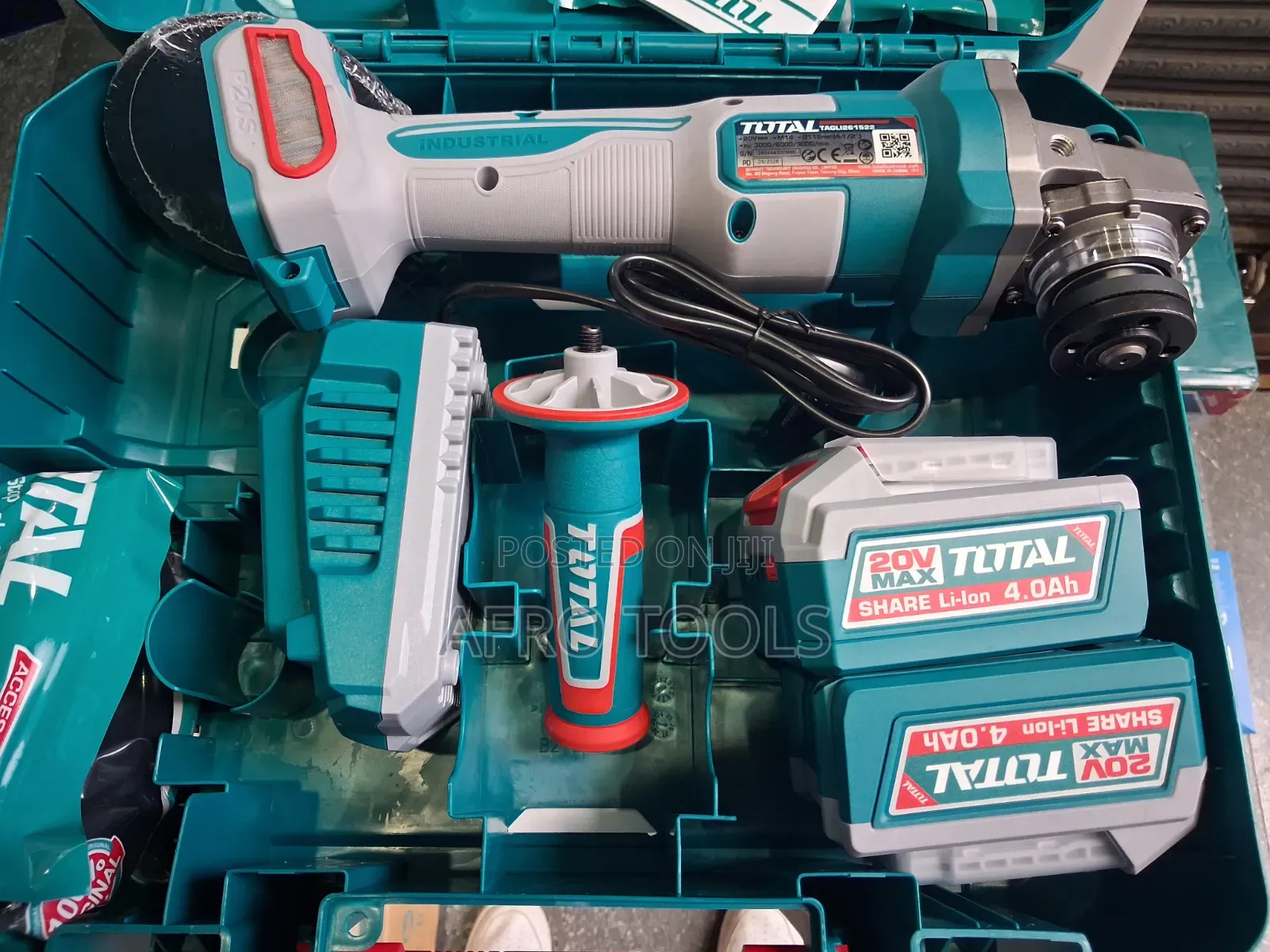 Total 20V Brushless Grinder