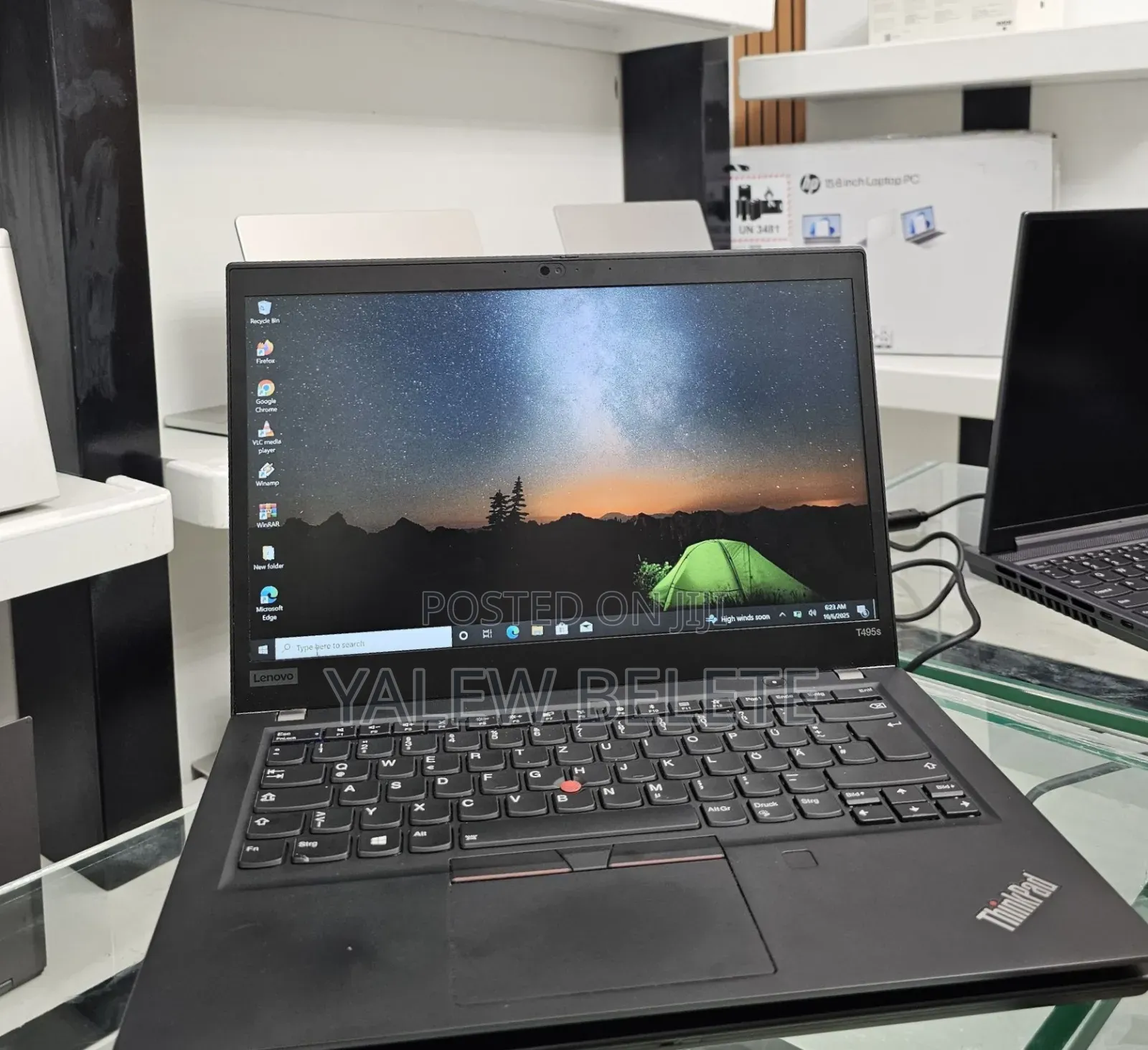 New Laptop Lenovo ThinkPad t495s 16GB AMD Ryzen 7 SSD 512GB