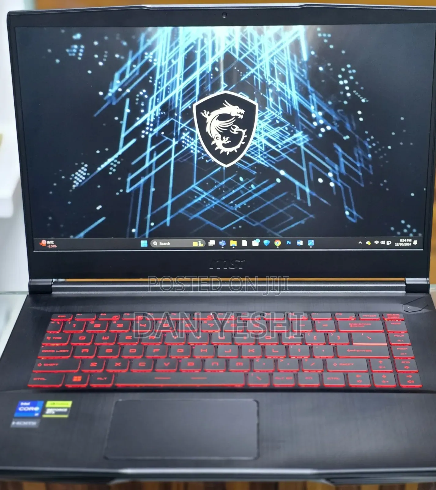 New Laptop MSI GF63 32GB Intel Core i7 SSD 1T