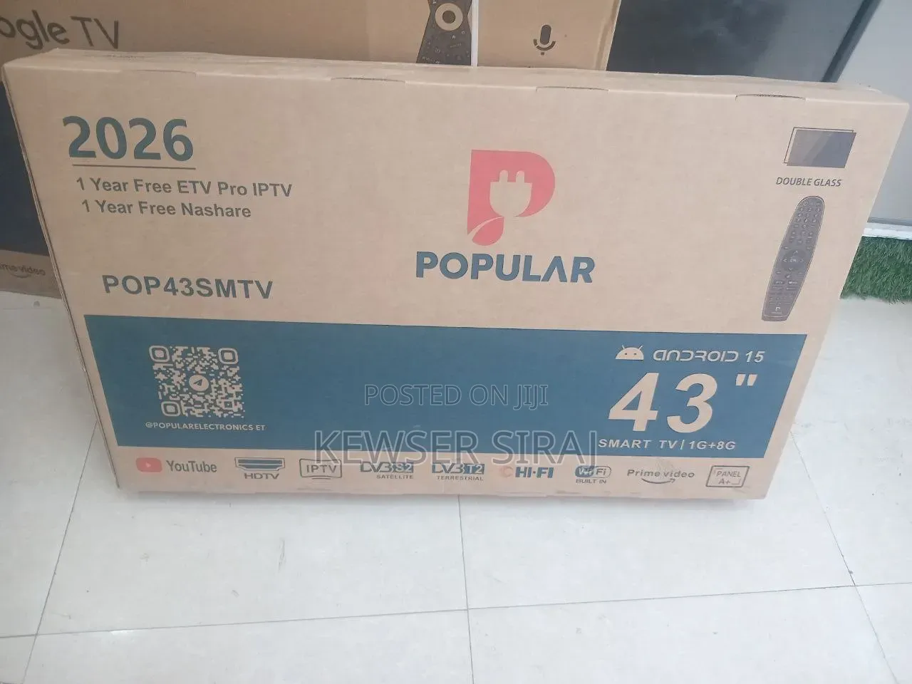 Popular TV 43inche 4k Smart Android