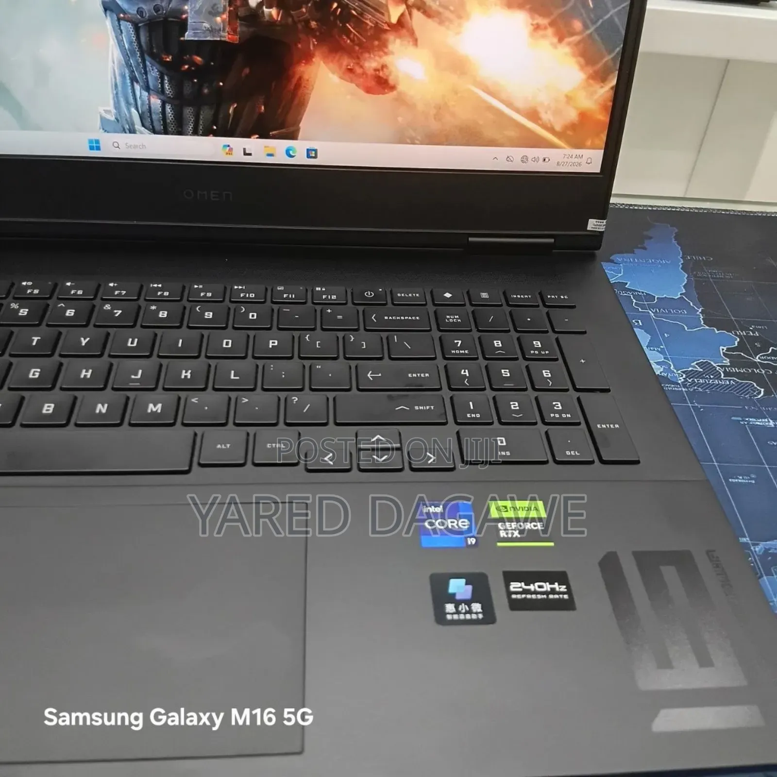 New Laptop HP Omen 16 16GB Intel Core i9 SSD 1T