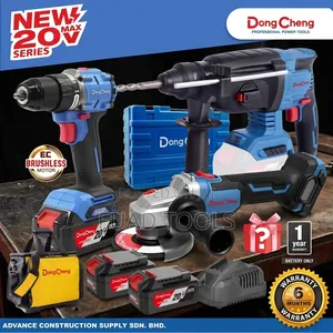 Cordless Drill Grinder & Rotary Hammer 3in1 Dongcheng