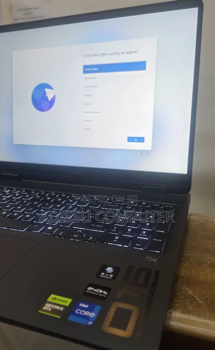 New Laptop HP Omen 16 16GB Intel Core i7 SSD 1T