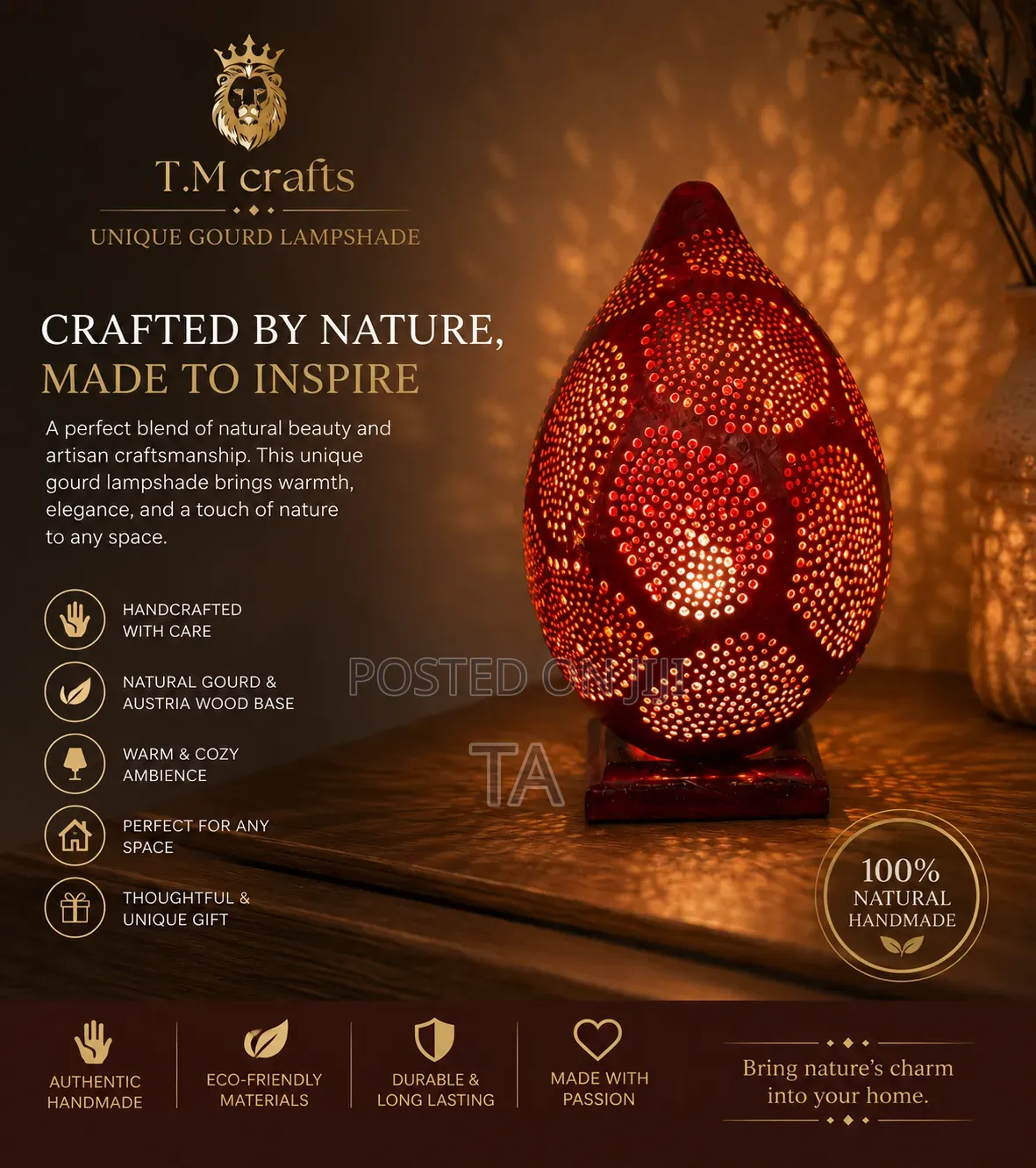 Unique Gourd Lampshade የመኝታ ቤት መብራት የራስጌ የጠረጴዛ መብራቶች
