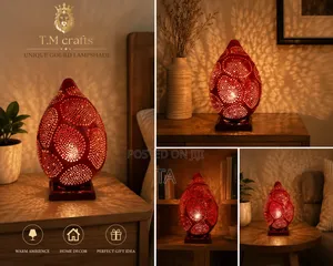 Unique Gourd Lampshade የመኝታ ቤት መብራት የራስጌ የጠረጴዛ መብራቶች