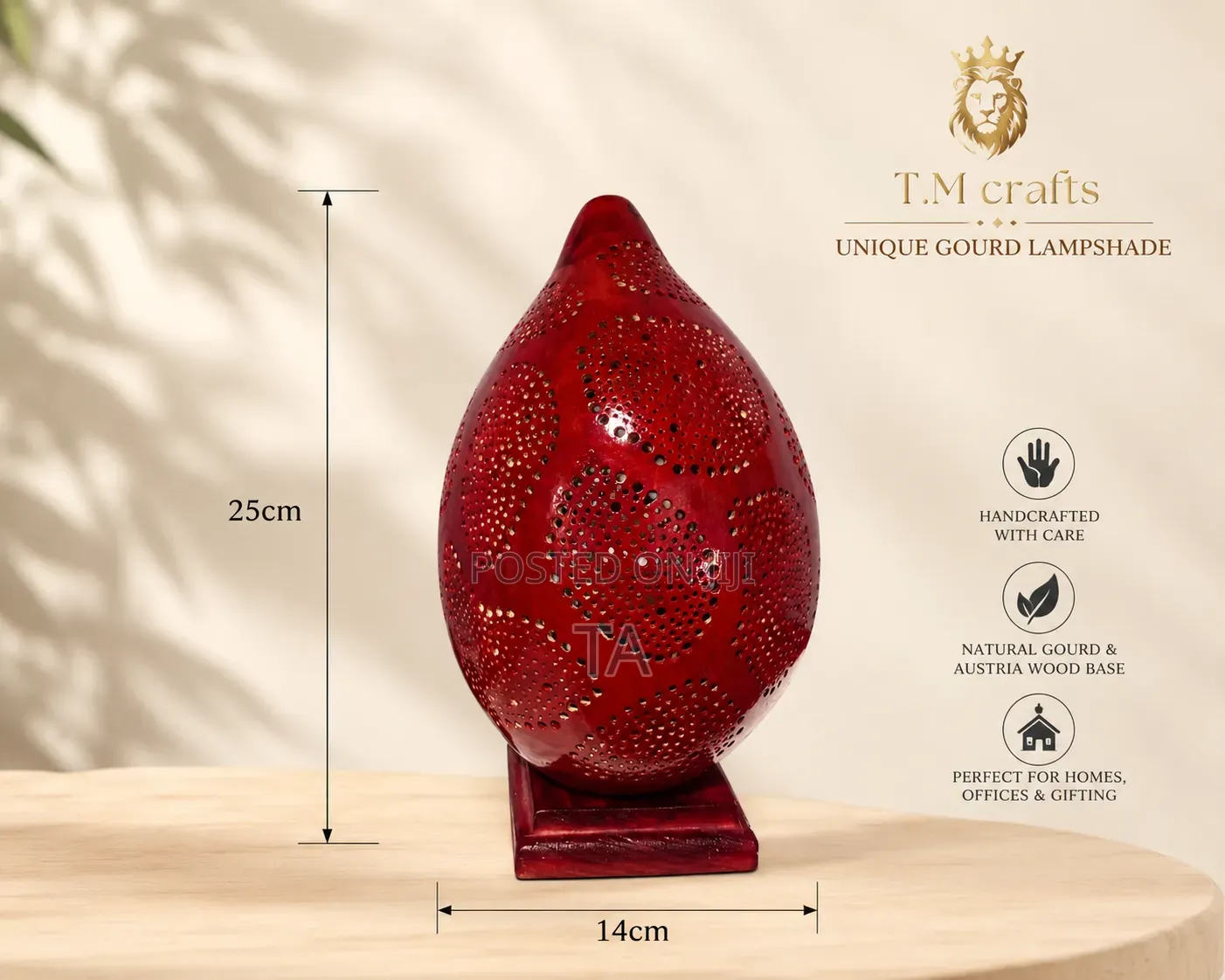 Unique Gourd Lampshade የመኝታ ቤት መብራት የራስጌ የጠረጴዛ መብራቶች