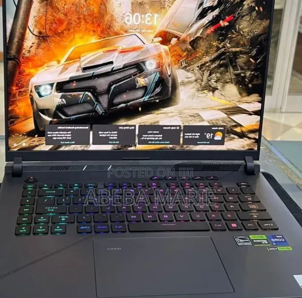New Laptop Asus ROG Strix G16 G614 16GB Intel Core i9 SSD 1T