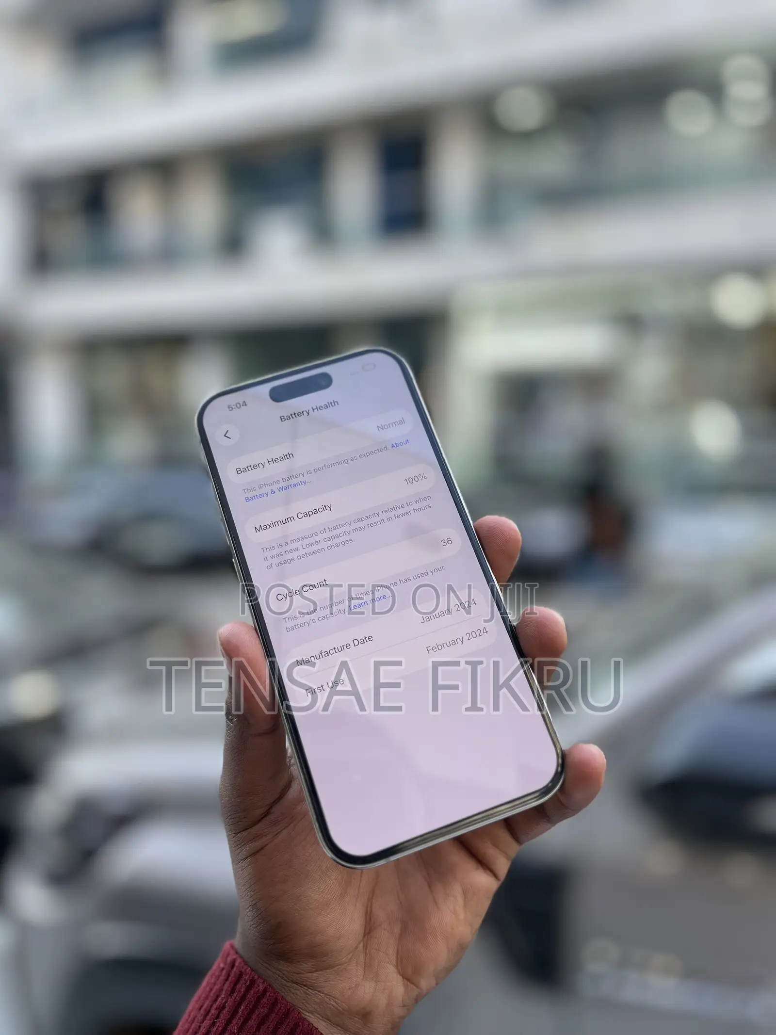 New Apple iPhone 15 Pro 256 GB Silver