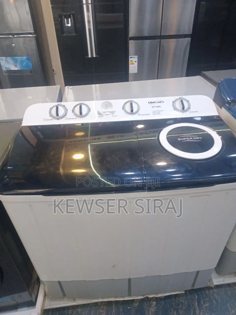 National 14kg Washing Machine Manual System
